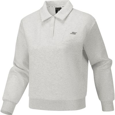 SKECHERS斯凯奇女子运动休闲套头衫卫衣P126W005-0248