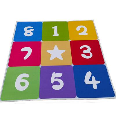 卡通儿童地垫幼儿园早教九宫格