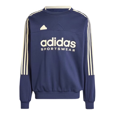 Adidas/阿迪达斯正品秋冬男士加绒经典运动印花长袖卫衣IW5943