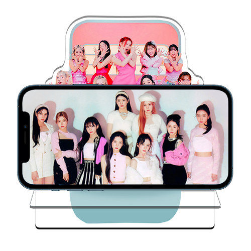韩国Kep1er女团崔有真沈小婷KPOP金采炫同款明星周边异形手机支架