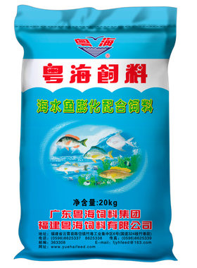 粤海饲料海水鱼金鲳鱼水产养殖