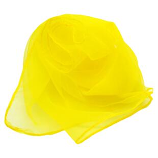 幼儿园表演小纱巾舞蹈考级丝巾早教中心教具乐器元旦拍照红色方巾