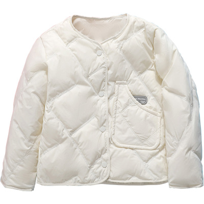 雅鹿短款轻薄儿童洋气羽绒服