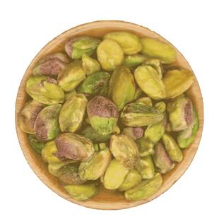 坚果原味整粒熟烘焙用生开心果仁零干果500g袋装