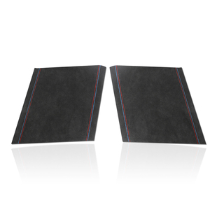 适用宝马新3系i3改装汽车B柱防撞贴安全带中柱车门防踢垫装饰用品