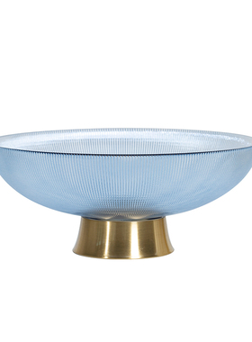 创意现代家用水果盘客厅摆件玻璃