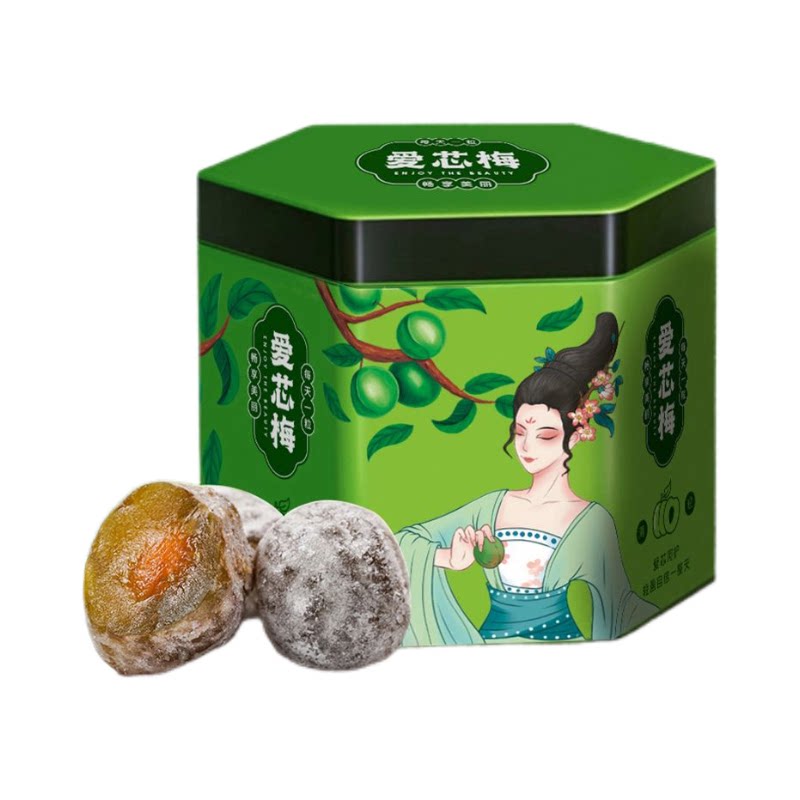【拍一发三】 爱芯梅官方授权孝素梅 青梅果 正品保证 开袋即食
