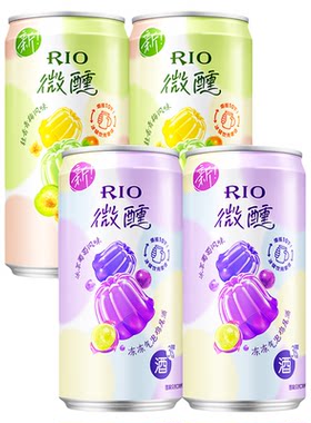 RIO微醺果冻酒250ml*4罐