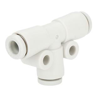 SMC原装气动8mm软管快插变径T三通KQ2T 04 06 08 10气管快速接头