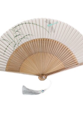 北山街6寸丝绸中国风女舞蹈扇