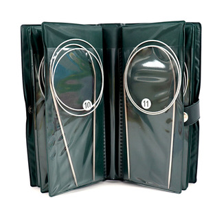 家用毛衣编织环形针毛线编织工具棒针儿童毛衣针钢丝不锈钢循环针