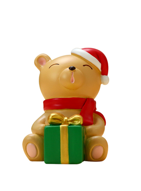 圣诞麋鹿小熊装饰品可爱雪人摆件