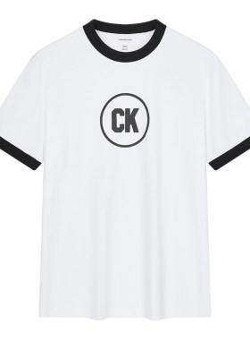 CK男士时尚休闲短袖T恤