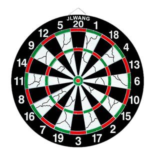 飞镖盘室内家用植绒双面加厚入门训练初学成人儿童飞标盘飞镖套装