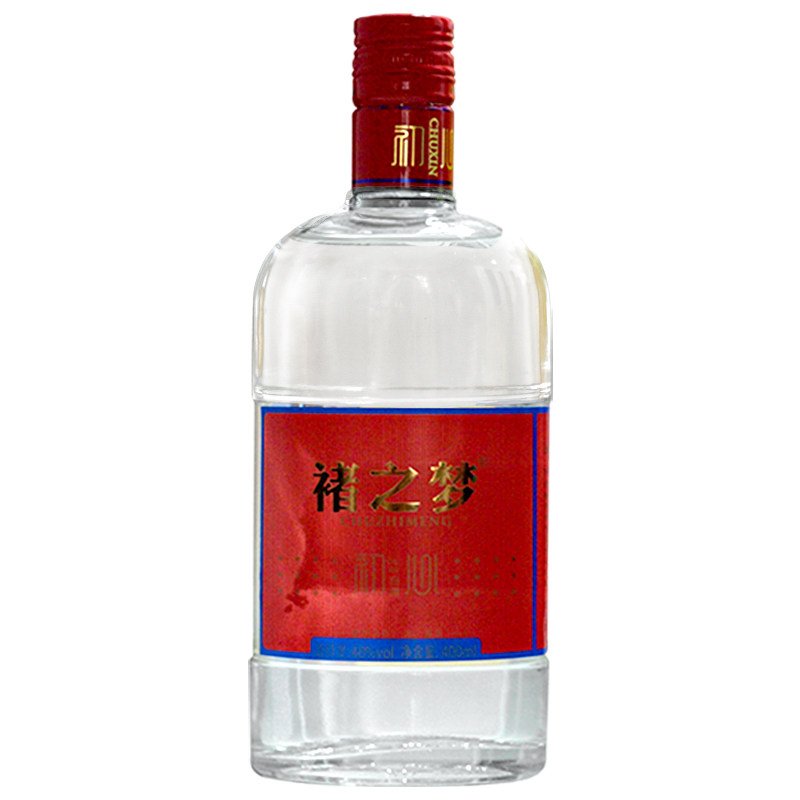 云南酒褚之梦初心小曲清香型白酒48度400ml*6瓶包邮