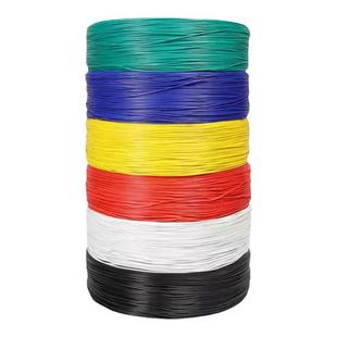 美标1007电子线镀锡铜芯LED环保单芯多股引线线路板焊锡连接导线