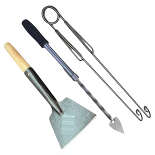 烧烤扎眼器碳夹子火钳清理烧烤炉清理工具清孔钻孔器半自动扎眼器