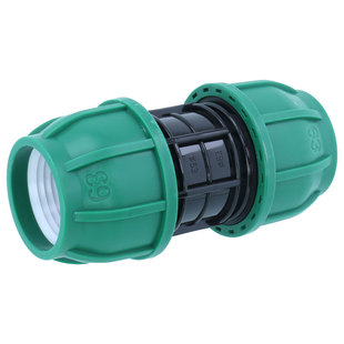 pe管快接接头自来水管免热熔活接喷灌水管20直接滴灌管63活接配件