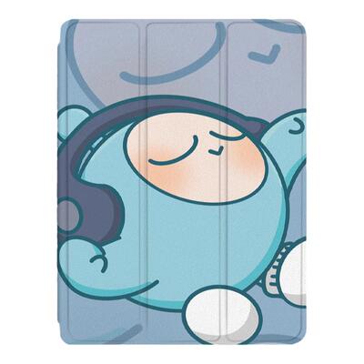 罗仕克蛋仔派对适用ipad保护壳ipadpro带笔槽air5卡通mini6/2021苹果11寸10第九代air5/4三折式3/2平板保护套