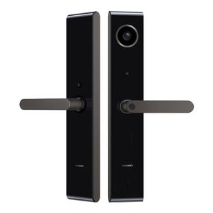 华为智能门锁SE猫眼版 AI指纹解锁多屏可视电子密码锁支持天地钩