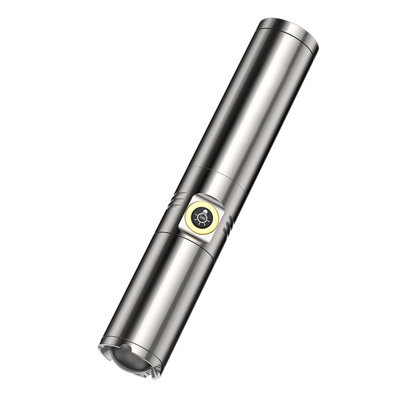 超亮手电筒强光充电户外聚光远射小型便携迷你家用多功能超长续航