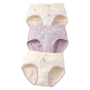 内裤女童三角纯棉a类儿童平角全棉中大童女孩小童宝宝四角短裤