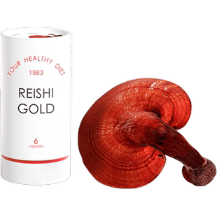 [体验装]GanoExcel/赤点鲜萃灵芝REISHI GOLD 6杯装低温冻干
