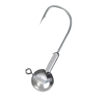 祺云路亚铅头钩软饵t尾微物根钓圆尖假饵铅头钩防挂底曲柄铅头钩