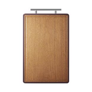 苏泊尔黑金檀木菜板抗菌防霉防裂家用砧板实木厨房切菜板案板水果