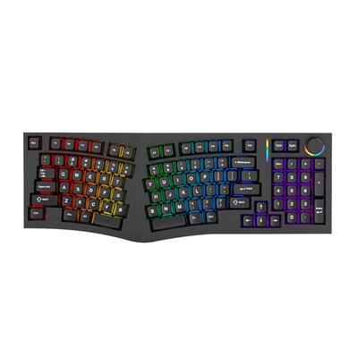 FEKER Alice98pro异形人体工学3°坡度全键热插拔RGB灯光机械键盘