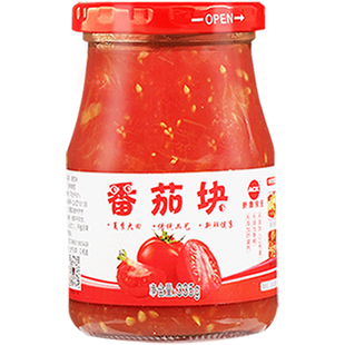 新康番茄块760g*2罐西红柿块罐头饭店餐厅厨师专用新鲜去皮番茄丁