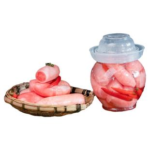 四川老坛泡酸萝卜农家老母水泡辣椒仔姜脆红萝卜豆角开味咸菜即食