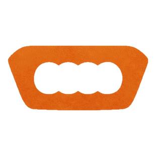 梵汐适用于奥迪A6L车内饰用品A7L配件方向盘LOGO装饰贴改装大全