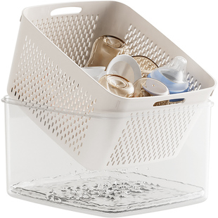 洗奶瓶专用盆婴儿5P食品级烫洗奶瓶清洗盆沥水篮防尘收纳一体带盖