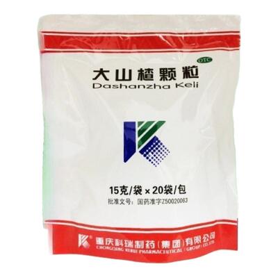 科瑞 大山楂颗粒 15g*20袋/包 开胃消食 用于食欲不振 消化不良