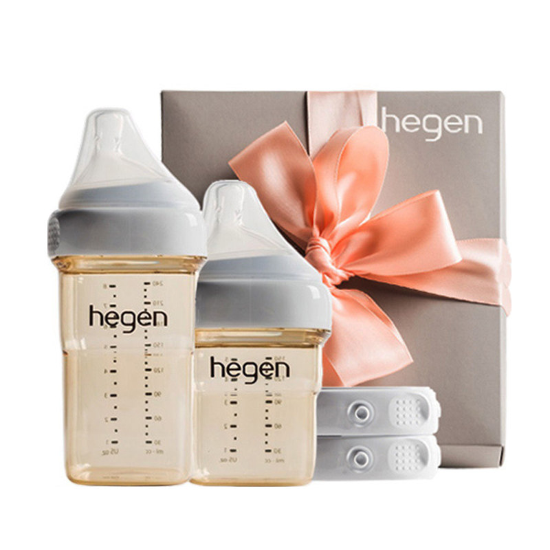 hegen奶瓶新生婴儿套装礼盒赫根官方正品防伪可查PPSU