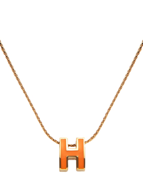 项链苏瑞瑞迷你字母不掉色镀金