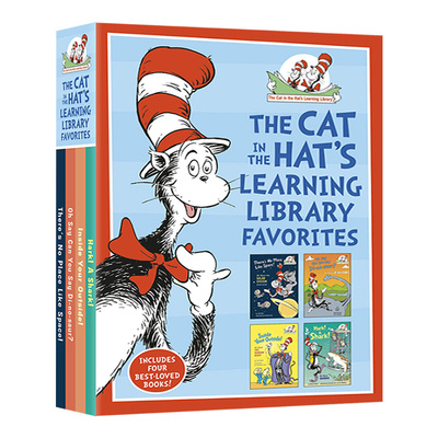 苏斯博士4册套装盒装精装英文