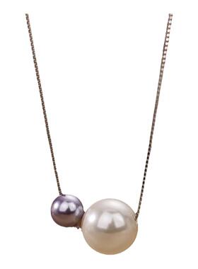 925纯银珠珠项链2026新款爆款锁骨链女高级日常气质百搭抽拉颈链