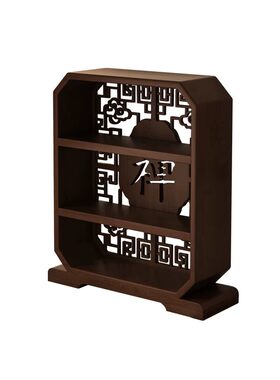 桌面博古架甄选实木稳固承重