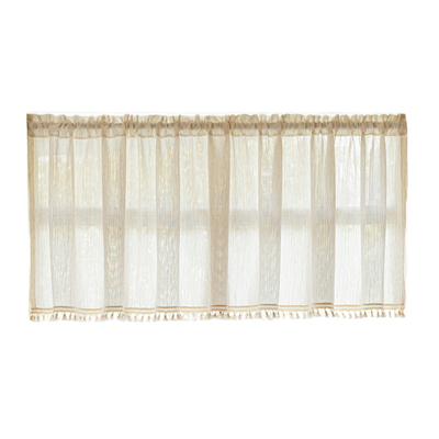 法式复古纱帘遮挡帘卧室客厅阳台