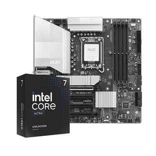 微星PRO H810M-B/B860M-B WIFI主板搭U5 225F/U7 265K盒装CPU套装