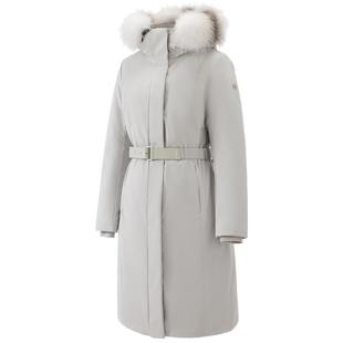 KOLON SPORT可隆冬羽绒服女士美利奴羊毛2L防水防风透湿鹅绒夹克