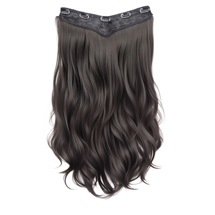 假发片女大波浪一片式自然隐形无痕仿真发增发量蓬松长卷发接发片