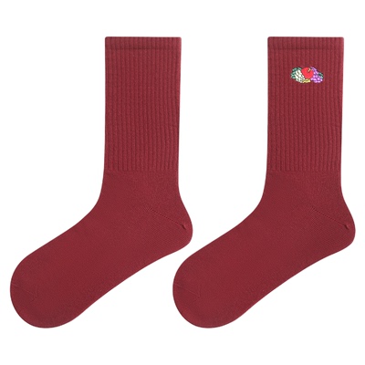 鲜果布衣保暖袜男女棉袜