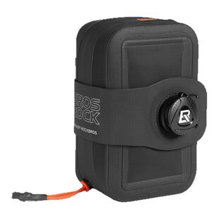 洛克兄弟自行车包防水公路折叠车尾包自锁旋钮坐杆鞍座骑行水壶包