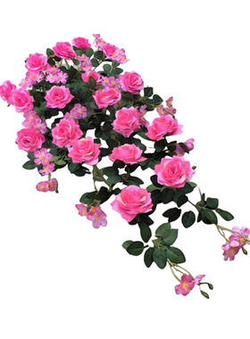 秋千拱门花墙地标仿真玫瑰花海