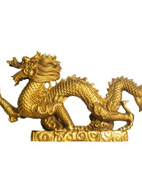 纯黄铜风水摆件招财金属工艺