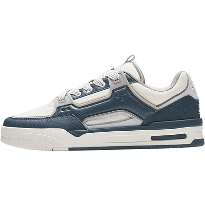 安踏骜杰板鞋男款经典撞色潮鞋男