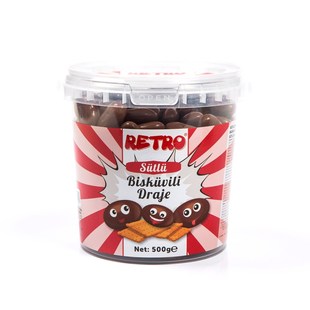 Melodi土耳其进口麦丽素桶装500g 纯可可脂牛奶巧克力豆网红零食